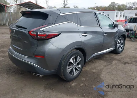 2021 Nissan Murano S Intelligent Awd z USA, uszkodzony, nr VIN 5N1AZ2AS5MC131981